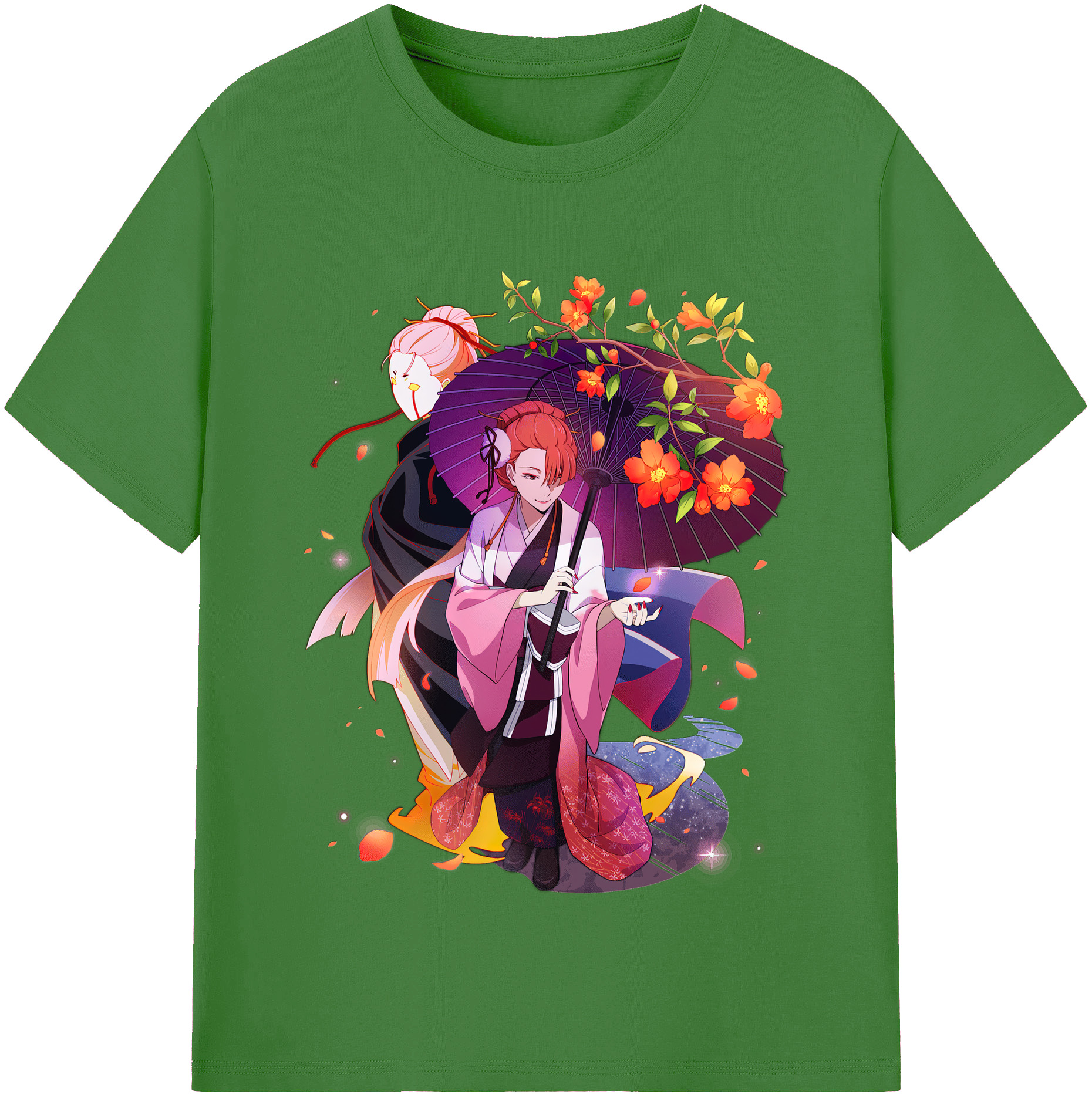 （画像用） 文豪ストレイドッグス Bungo Stray Dogs レディースカジュアルプリントTシャツ（綿100％）